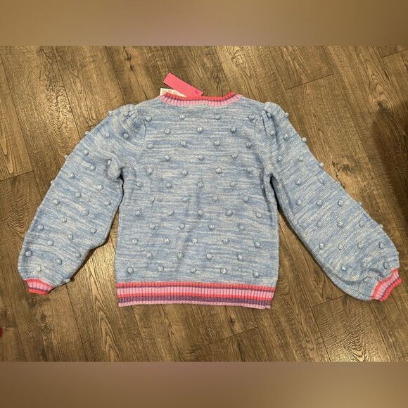 NWT LILLY PULITZER Blue VERNA SWEATER💘 - Picture 3 of 6